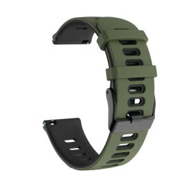 SPORTY Curea din silicon interschimbabilă Amazfit T-Rex 3 Pro 48mm ARMY GREEN