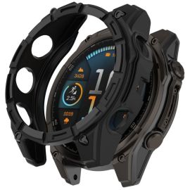 TPU HALF COVER Husă pentru Garmin Fenix 8 Pro 47mm AMOLED negru