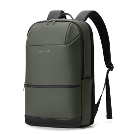 BANGE BG-2950 Rucsac elegant cu compartiment pentru laptop, verde