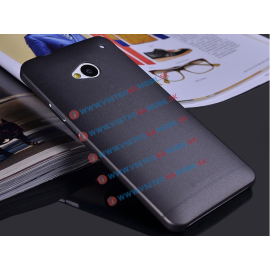 Capac din plastic Ultra subțire HTC One M7 negru