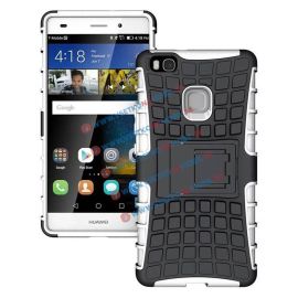STAND Husă Extra durabilă Huawei P9 lite alb