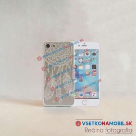 Husa de protectie ORNA Apple iPhone 6 PATTERN 3 alb
