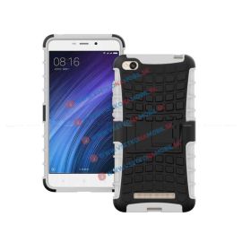 STAND Husă Extra durabilă Xiaomi Redmi 4A albă