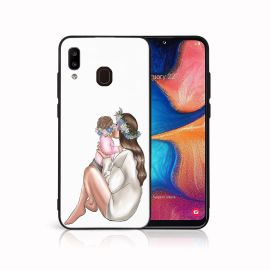 MY ART Protecție husă pentru Samsung Galaxy A20e BABY GIRL (111)