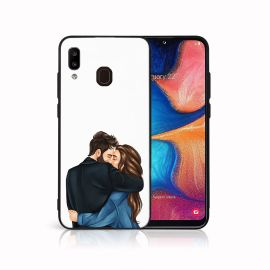 MY ART Protecție husă pentru Samsung Galaxy A20e CUPLU (117)