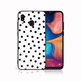 MY ART Protecție husă pentru Samsung Galaxy A20e DOTS (168)