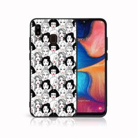 MY ART Protecție husă pentru Samsung Galaxy A20e LIPSTICK (174)