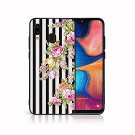 MY ART Protecție husă pentru Samsung Galaxy A20e STRIPS (176)