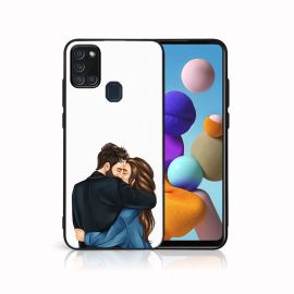 MY ART Protecție husă pentru Samsung Galaxy A21s CUPLU (117)