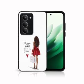 MY ART Protectie husă pentru Xiaomi Redmi 15 / Redmi 15 5G RED DRESS (137)