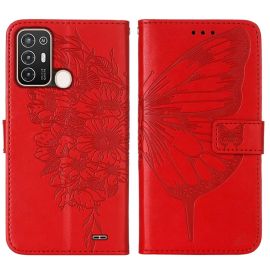 ART BUTTERFLY portofel ZTE Blade A52 rosie