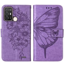 ART BUTTERFLY portofel ZTE Blade A52 violet