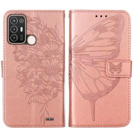 ART BUTTERFLY portofel ZTE Blade A52 roz