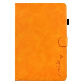 ART SMILE Husa flip Samsung Galaxy Tab A9 galbena