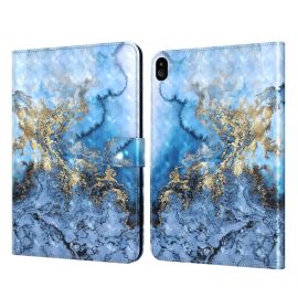 ART Husa clapeta Lenovo Tab E10 (X104) BLUE MARBLE