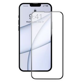 BASEUS 2x Sticlă securizată 3D Apple iPhone 13 Pro Max negru