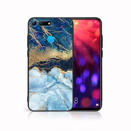 PROTEMIO MY ART Husă de protecție Honor View 20 BLUE MARBLE (141)