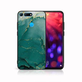 PROTEMIO MY ART Husă de protecție Honor View 20 GREEN MARBLE (145)