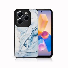 PROTEMIO MY ART Husă de protecție pentru Infinix Hot 40 / Hot 40 Pro LIGHT BLUE (149)