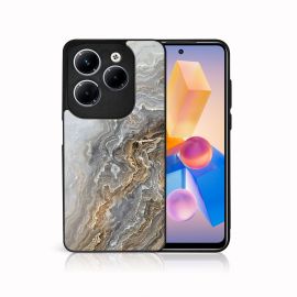 PROTEMIO MY ART Husă de protecție pentru Infinix Hot 40 / Hot 40 Pro BEIGE (151)