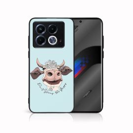 PROTEMIO MY ART Husă de protecție pentru Infinix Note 40 HAPPY COW (181)