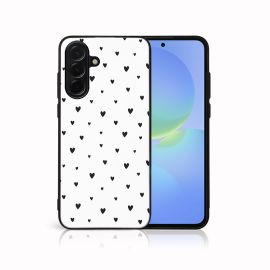 MY ART Protectie husă pentru Samsung Galaxy A17 / A17 5G BLACK HEARTS (167)