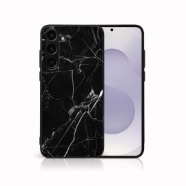 MY ART Husă de protecție pentru Samsung Galaxy S25 Plus 5G BLACK MARBLE (142)