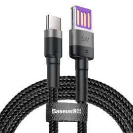 BASEUS BASEUS 40W Cablu de date USB tip C negru