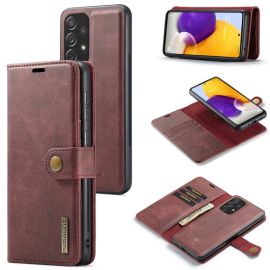 DG.MING Husa portofel 2in1 Samsung Galaxy A73 5G rosie