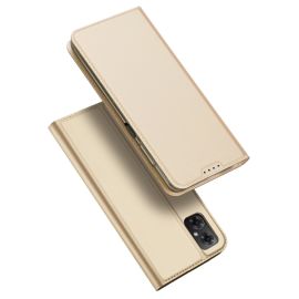 Husa portofel DUX Xiaomi Poco M4 5G auriu