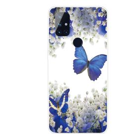 Husă din silicon ART OnePlus Nord N10 5G BUTTERFLY