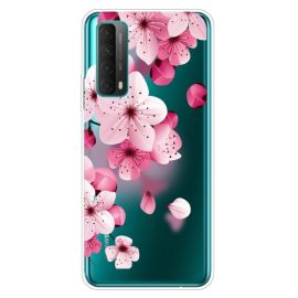 Husă din silicon ART Huawei P Smart 2021 CHERRY BLOSSOM