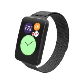 MILANESE Huawei Watch Fit curea metalica neagra