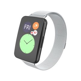 MILANESE Curea metalica Huawei Watch Fit argintie