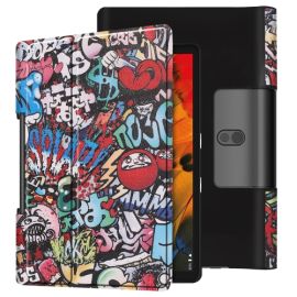 ART Lenovo Yoga Smart Tab 10 SCRAWL PATTERN Flip Case