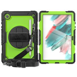 Husă SOLID 360 Samsung Galaxy Tab A8 (SM-X205 / SM-X200) negru-verde