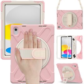 SOLID durabilă pentru Apple iPad 2025 / iPad 2022 PINK