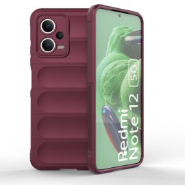 STEPS Husa de protectie Xiaomi Redmi Note 12 5G burgundy
