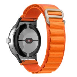 Curea de NYLON înlocuibilă pentru Google Pixel Watch / Pixel Watch 2 portocaliu