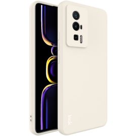Husa din silicon IMAK RUBBER Xiaomi Poco F5 Pro alb