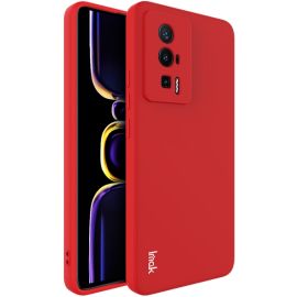 Husa din silicon IMAK RUBBER Xiaomi Poco F5 Pro rosie