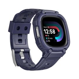 Husa de protectie GLACIER pentru Fitbit Versa 4 / 3 / 2 / 1 albastra