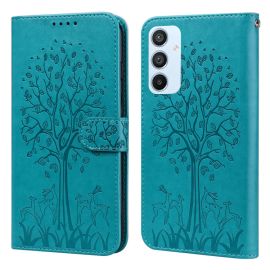 ART DEER Husa portofel Samsung Galaxy A54 5G albastru