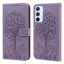 ART DEER Husa portofel Samsung Galaxy A54 5G violet