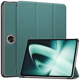 LEATHER Flip din PIELE pentru One Plus Pad verde
