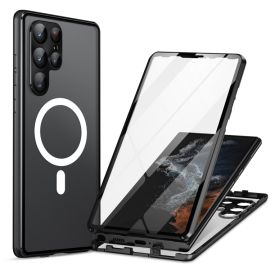 MAGSAFE MAGNETIC Husă de protecție completă Samsung Galaxy S21 Ultra 5G neagră