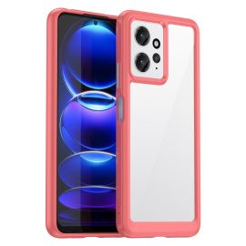 Husa de protectie CRYSTAL pentru Xiaomi Redmi Note 12 rosie