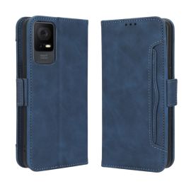 SLOT Husă portofel pentru TCL 408 albastru