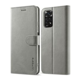 Husa portofel IMEEKE pentru Xiaomi Redmi Note 12 Pro gri