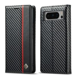 Husa portofel IMEEKE CARBON pentru Google Pixel 8 Pro